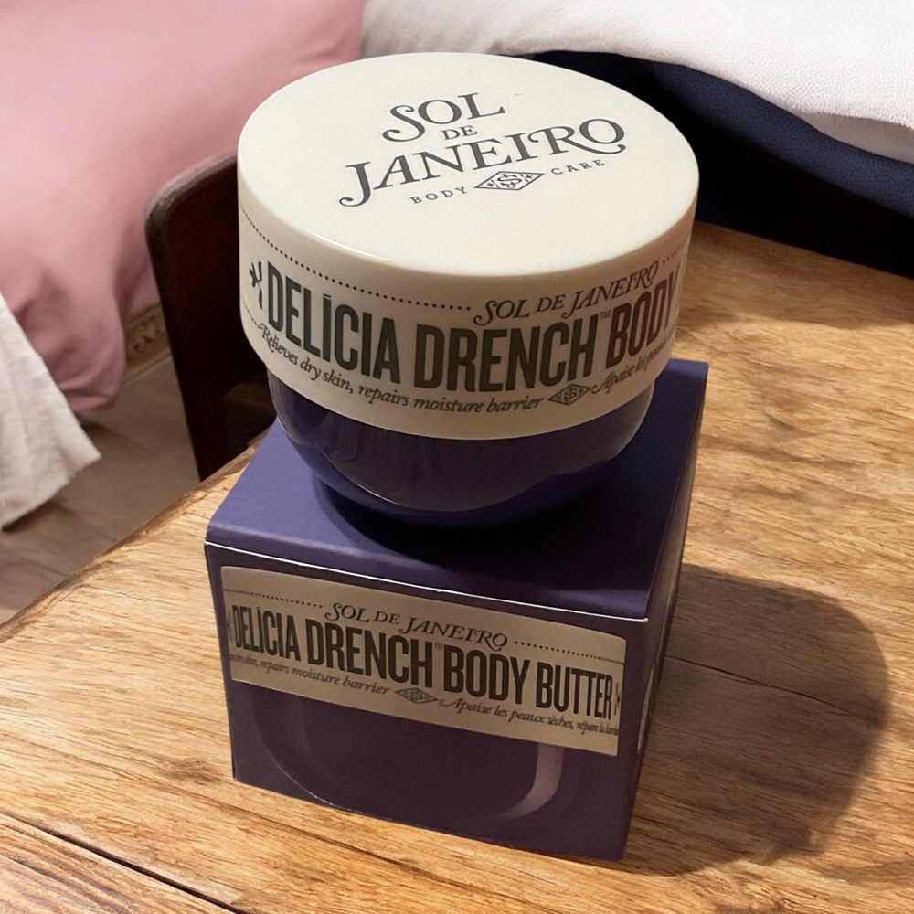 Sol de Janeiro Delicia Drench Body Butter - CHEIROSA 59 Fragrance 8.1 fl oz.